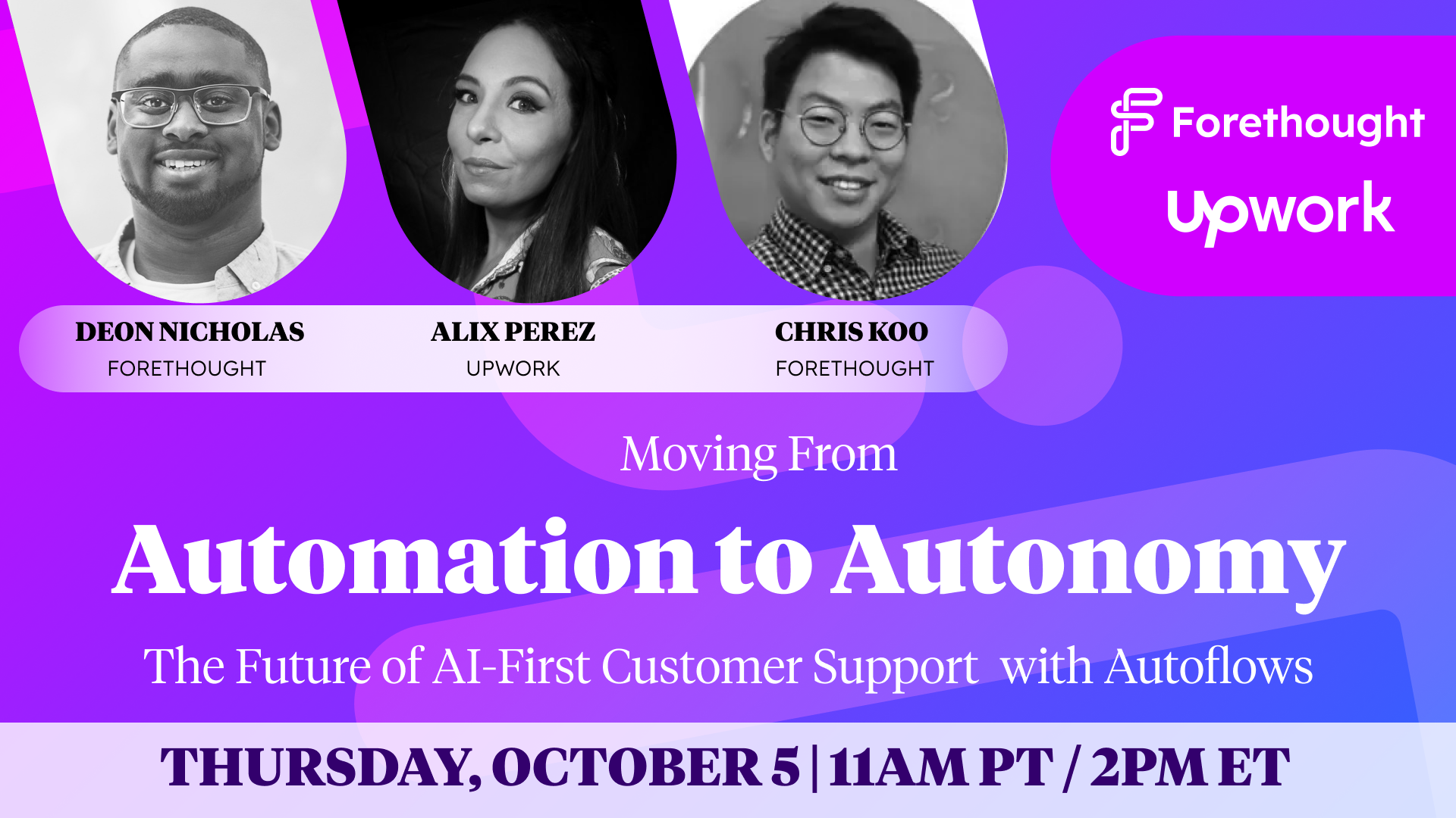 autoflows webinar: autonomy is the new customer support automation